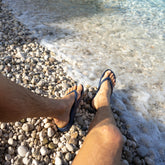 Navy - Arch Support Flip Flops